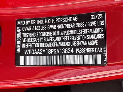 2023 Porsche Taycan Base