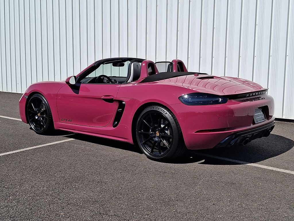 2025 Porsche 718 Boxster GTS