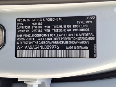 2022 Porsche Macan Base