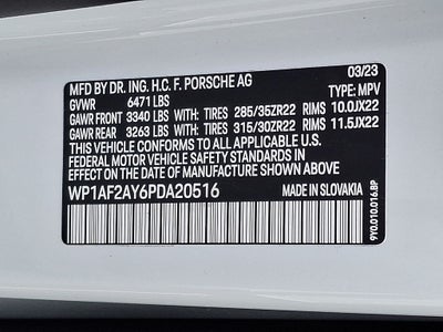 2023 Porsche Cayenne Turbo