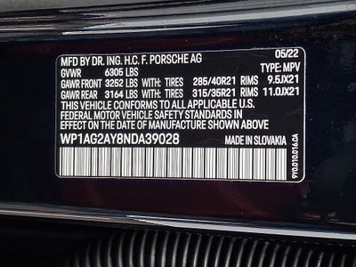 2022 Porsche Cayenne GTS