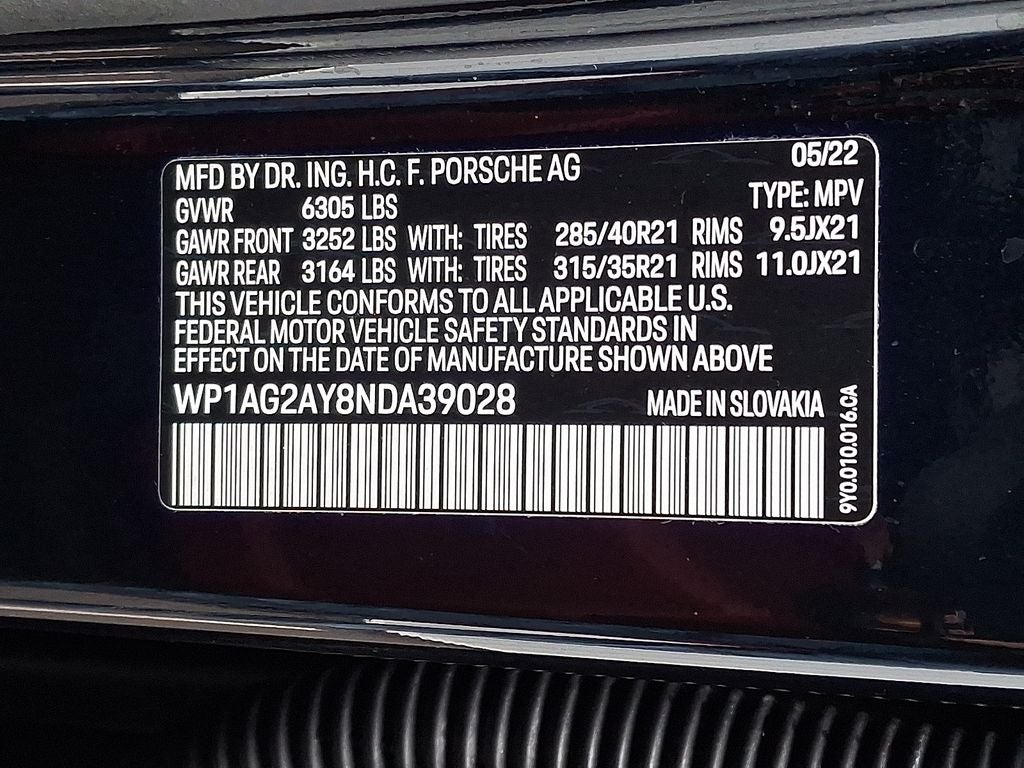 2022 Porsche Cayenne GTS