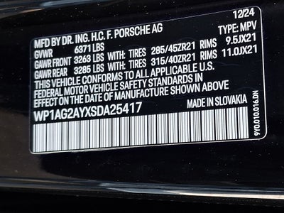2025 Porsche Cayenne GTS