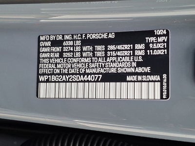 2025 Porsche Cayenne Coupe GTS