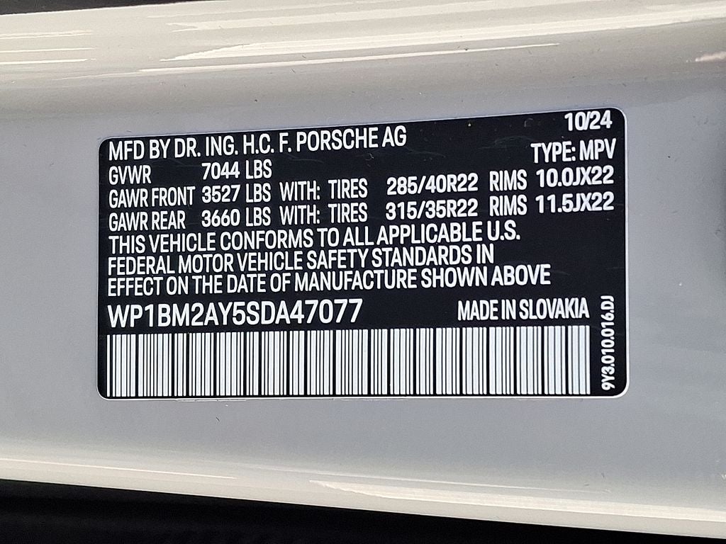 2025 Porsche Cayenne E-Hybrid Coupe Turbo