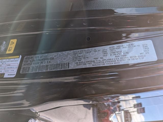 2021 Jeep Wrangler Unlimited Willys