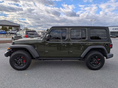 2022 Jeep Wrangler Unlimited Willys
