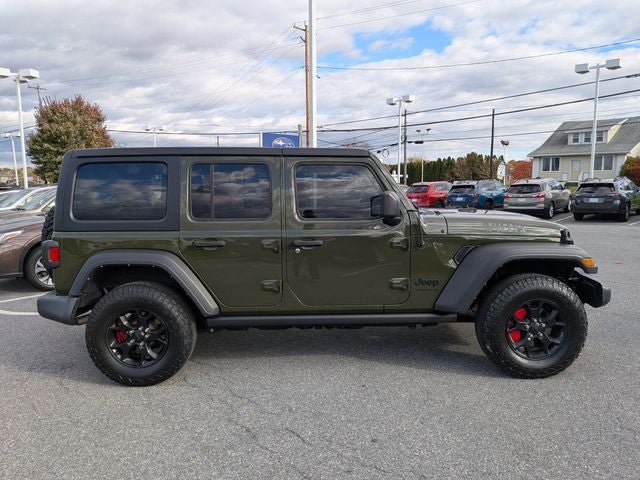 2022 Jeep Wrangler Unlimited Willys