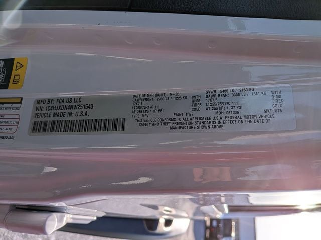 2022 Jeep Wrangler Unlimited Willys