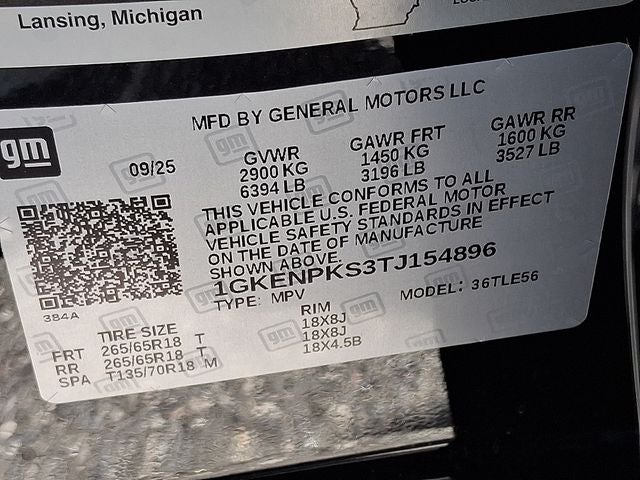 2026 GMC Acadia AT4