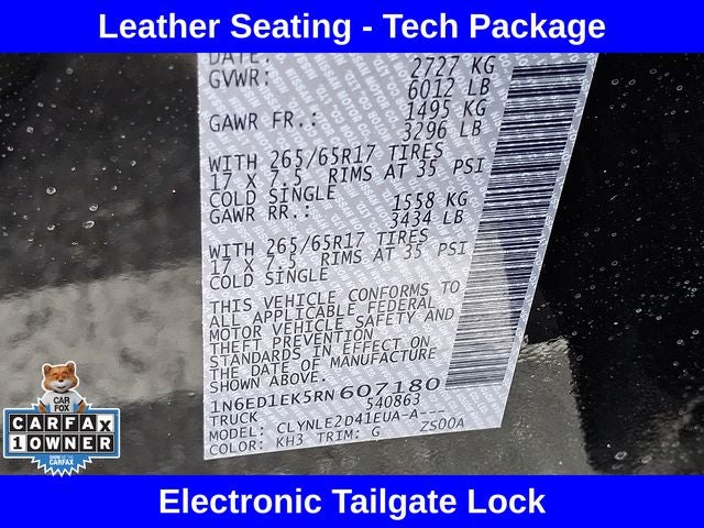 2024 Nissan Frontier SL