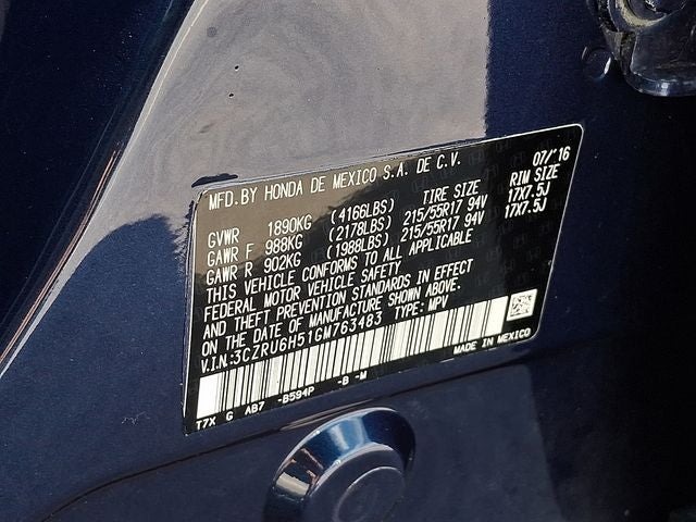 2016 Honda HR-V EX