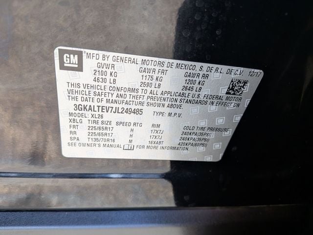 2018 GMC Terrain SLE