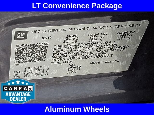 2019 Chevrolet Trax LT