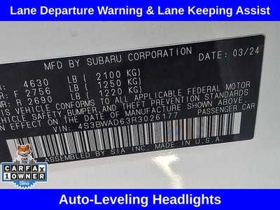 2024 Subaru Legacy Premium
