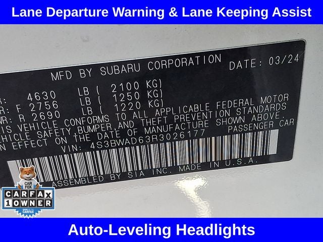 2024 Subaru Legacy Premium