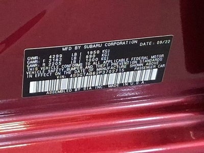 2023 Subaru Impreza Base