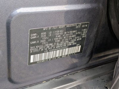 2016 Subaru Outback 2.5i Premium