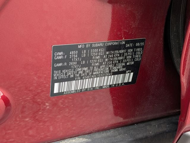 2025 Subaru Outback Premium