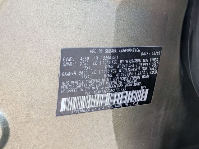 2021 Subaru Outback Premium