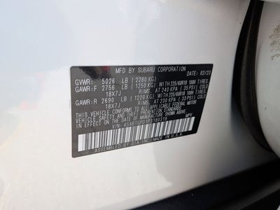 2023 Subaru Outback Touring XT