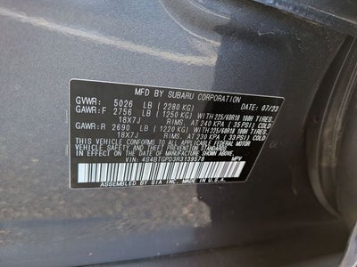 2024 Subaru Outback Touring XT