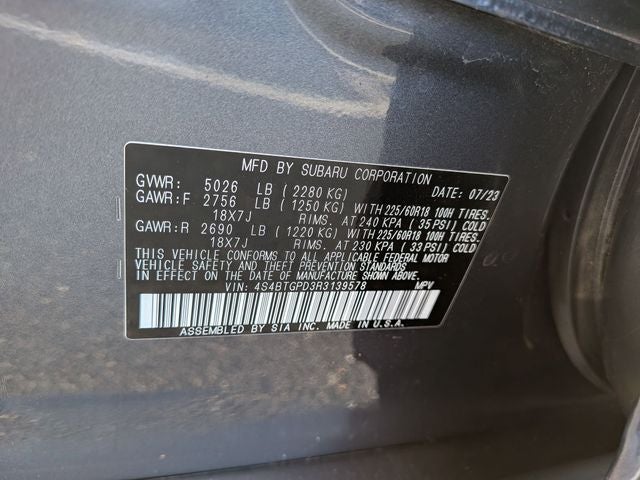 2024 Subaru Outback Touring XT