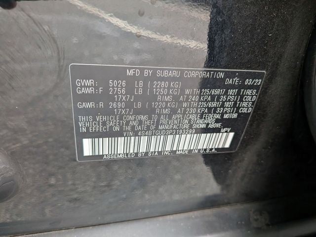 2023 Subaru Outback Wilderness