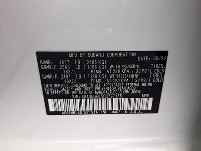 2024 Subaru Crosstrek Sport