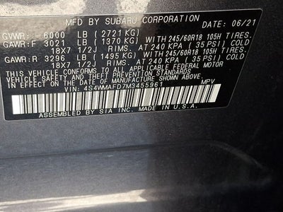 2021 Subaru Ascent Premium