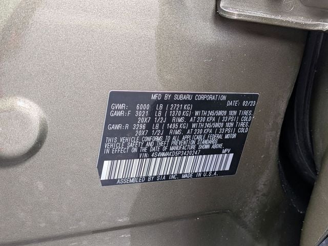 2023 Subaru Ascent Onyx Edition