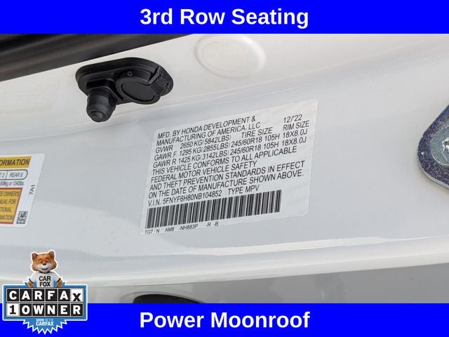 2022 Honda Pilot TrailSport