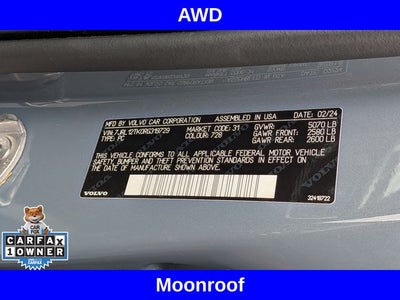 2024 Volvo S60 B5 Core Dark Theme