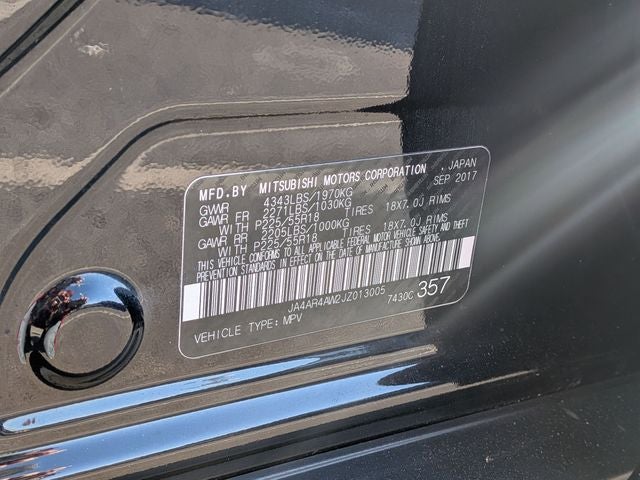 2018 Mitsubishi Outlander Sport SEL