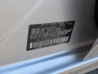 2025 Subaru Impreza Base