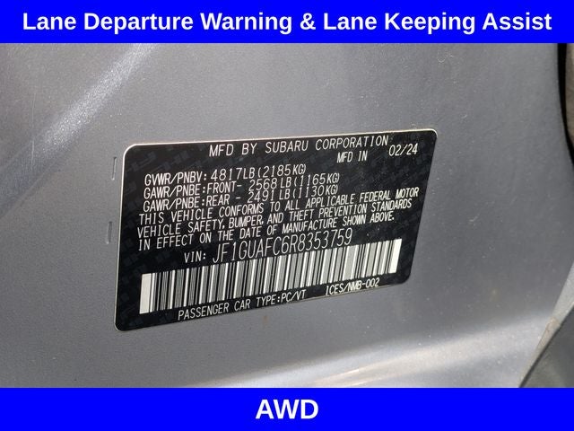 2024 Subaru Impreza Sport