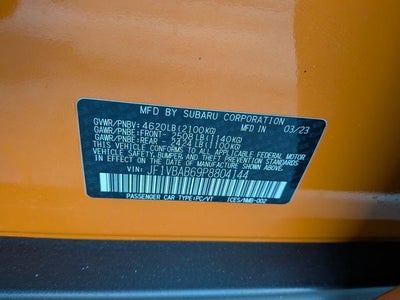 2023 Subaru WRX Base