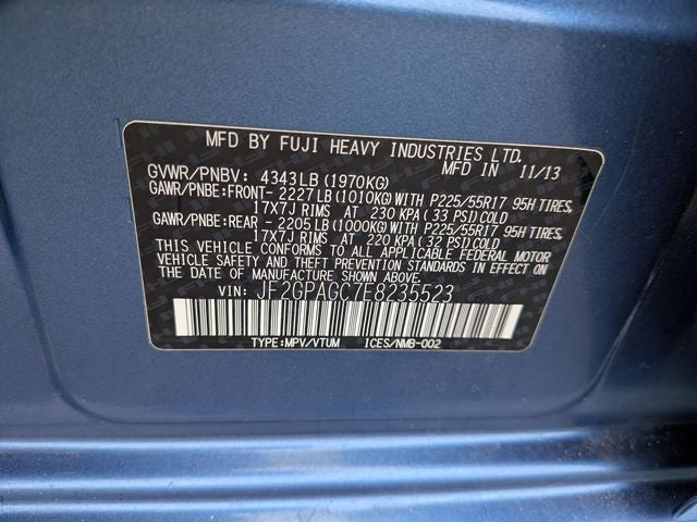 2014 Subaru XV Crosstrek 2.0i Limited