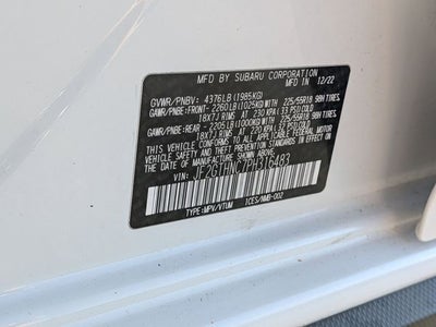 2023 Subaru Crosstrek Limited