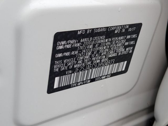 2018 Subaru Forester 2.5i Premium