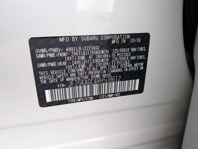 2024 Subaru Forester Sport