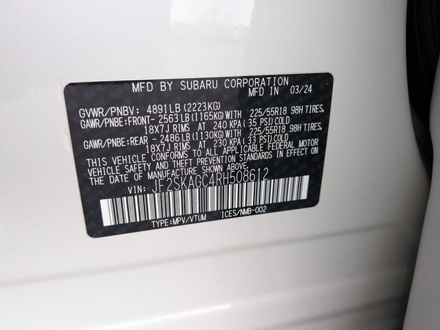 2024 Subaru Forester Sport