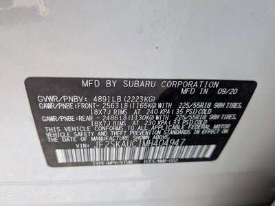 2021 Subaru Forester Limited