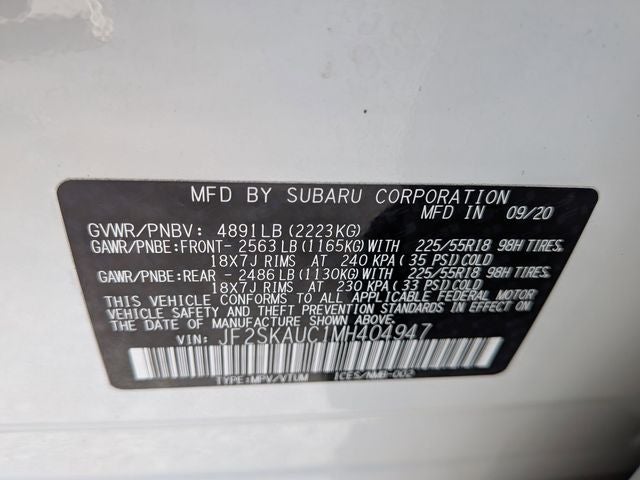 2021 Subaru Forester Limited