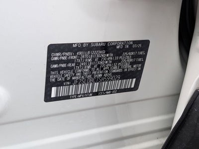 2025 Subaru Forester Premium