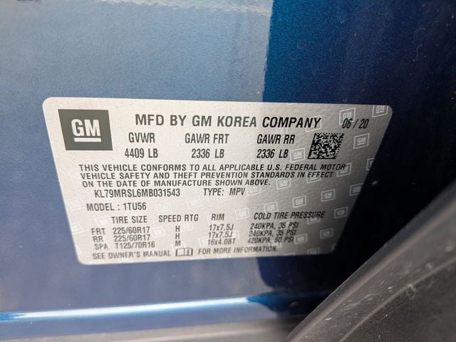 2021 Chevrolet TrailBlazer LT