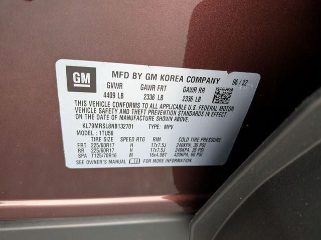 2022 Chevrolet TrailBlazer LT