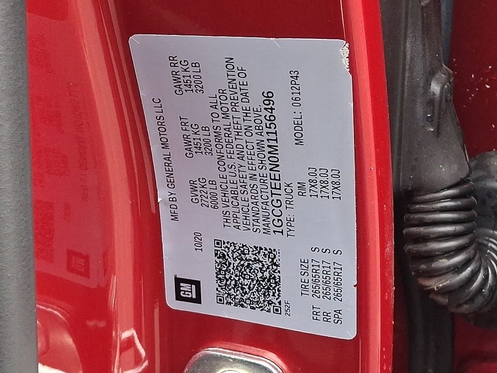 2021 Chevrolet Colorado ZR2