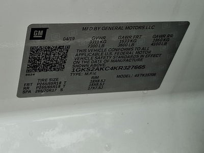 2019 GMC Yukon SLE