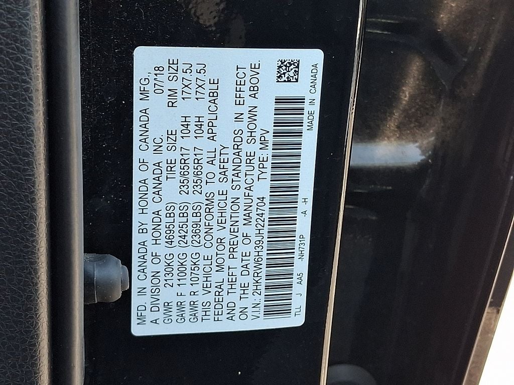 2018 Honda CR-V LX
